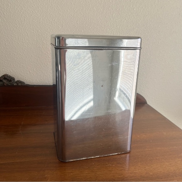 coffee-sugar-flour vintage crome canisters - Picture 12 of 16